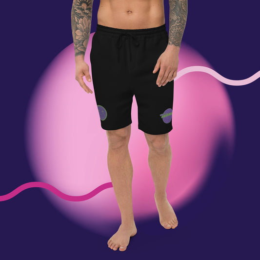 Unisex Heart/Spirit Fleece Shorts Hulk