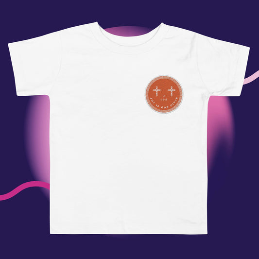Toddler J.I.G.G Logo T-Shirt Orange