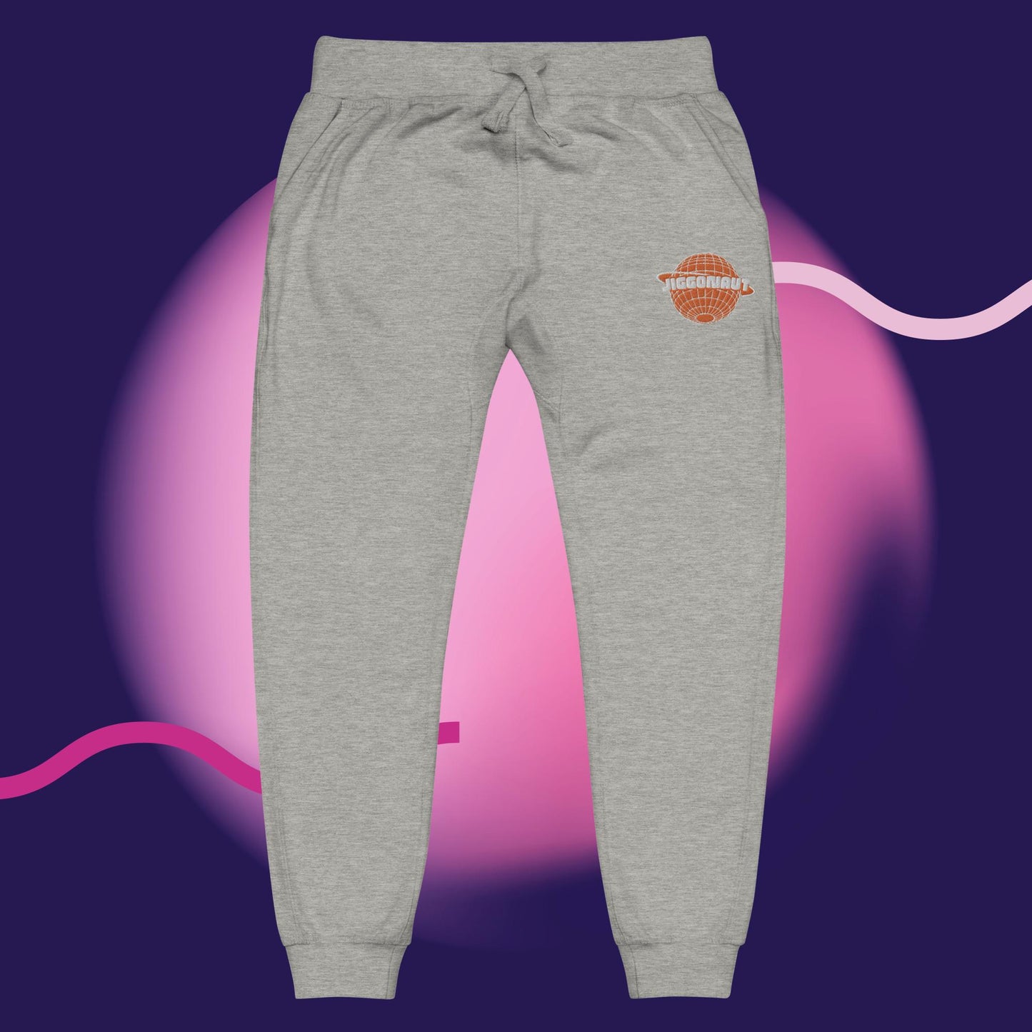 Unisex Jiggonaut Logo Sweatpants Orange