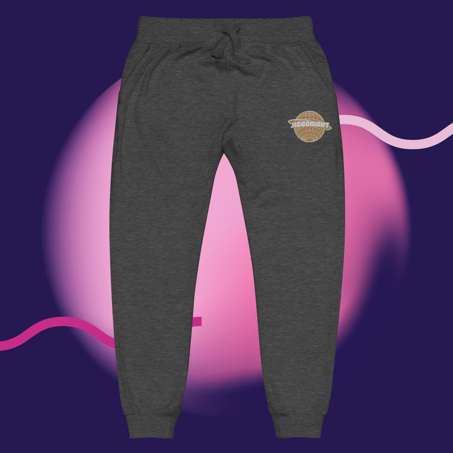 Unisex Jiggonaut Logo Sweatpants Gold