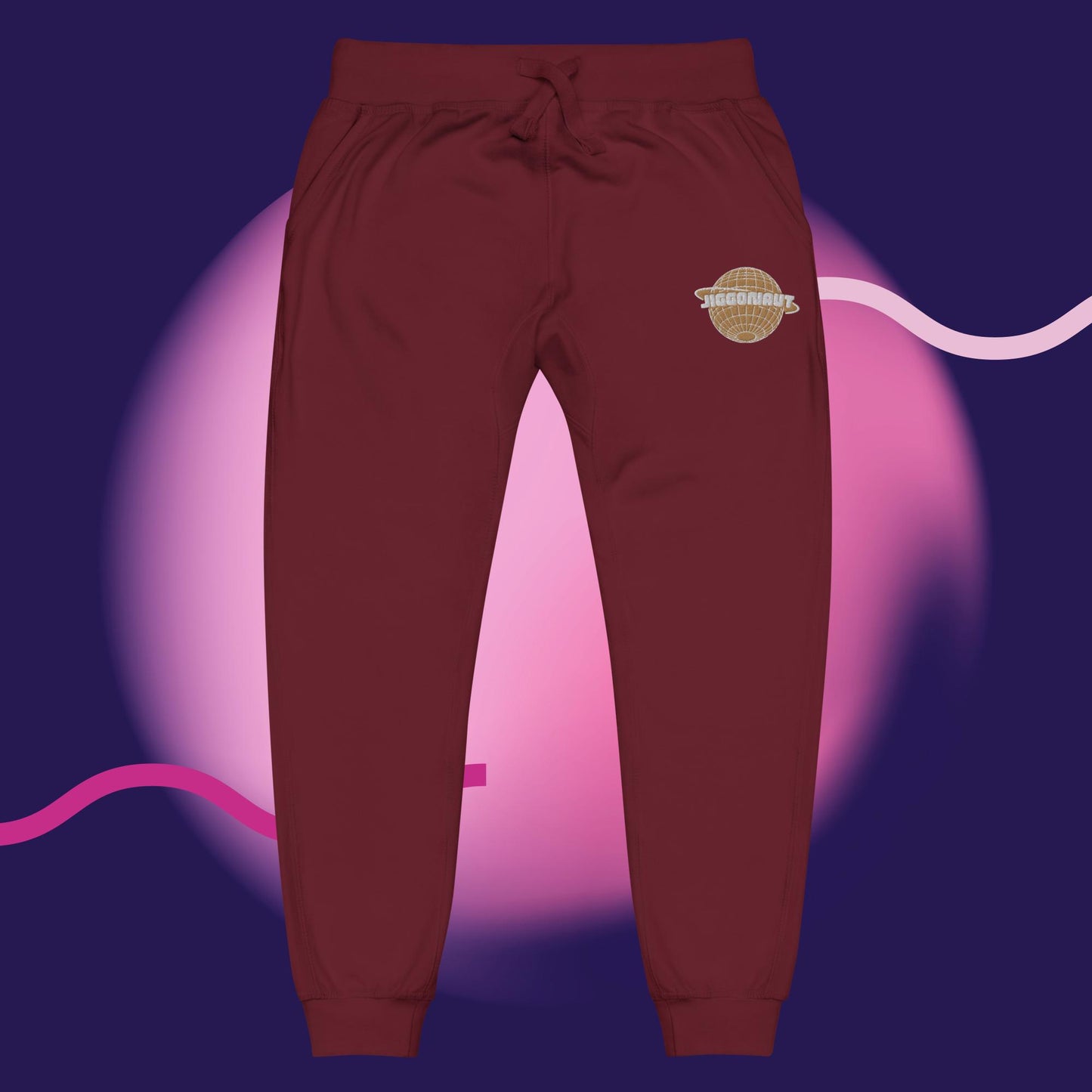 Unisex Jiggonaut Logo Sweatpants Gold