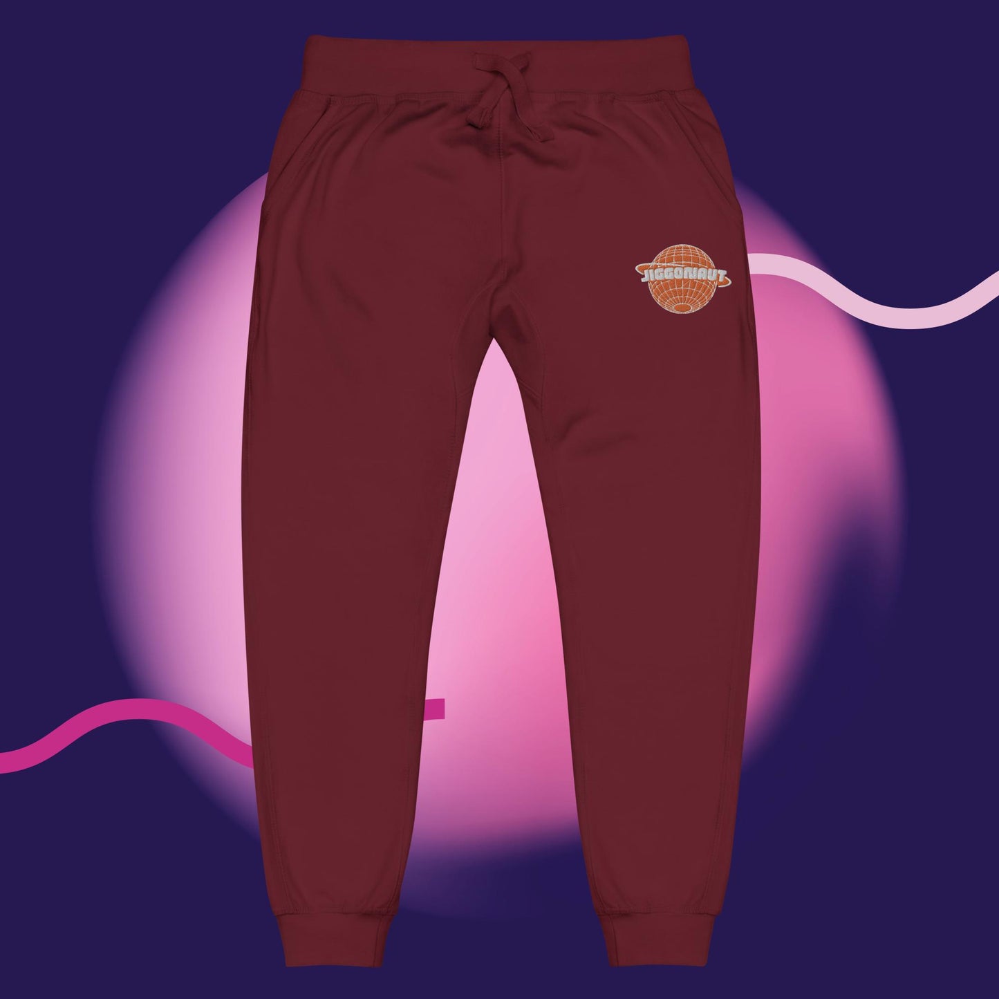 Unisex Jiggonaut Logo Sweatpants Orange