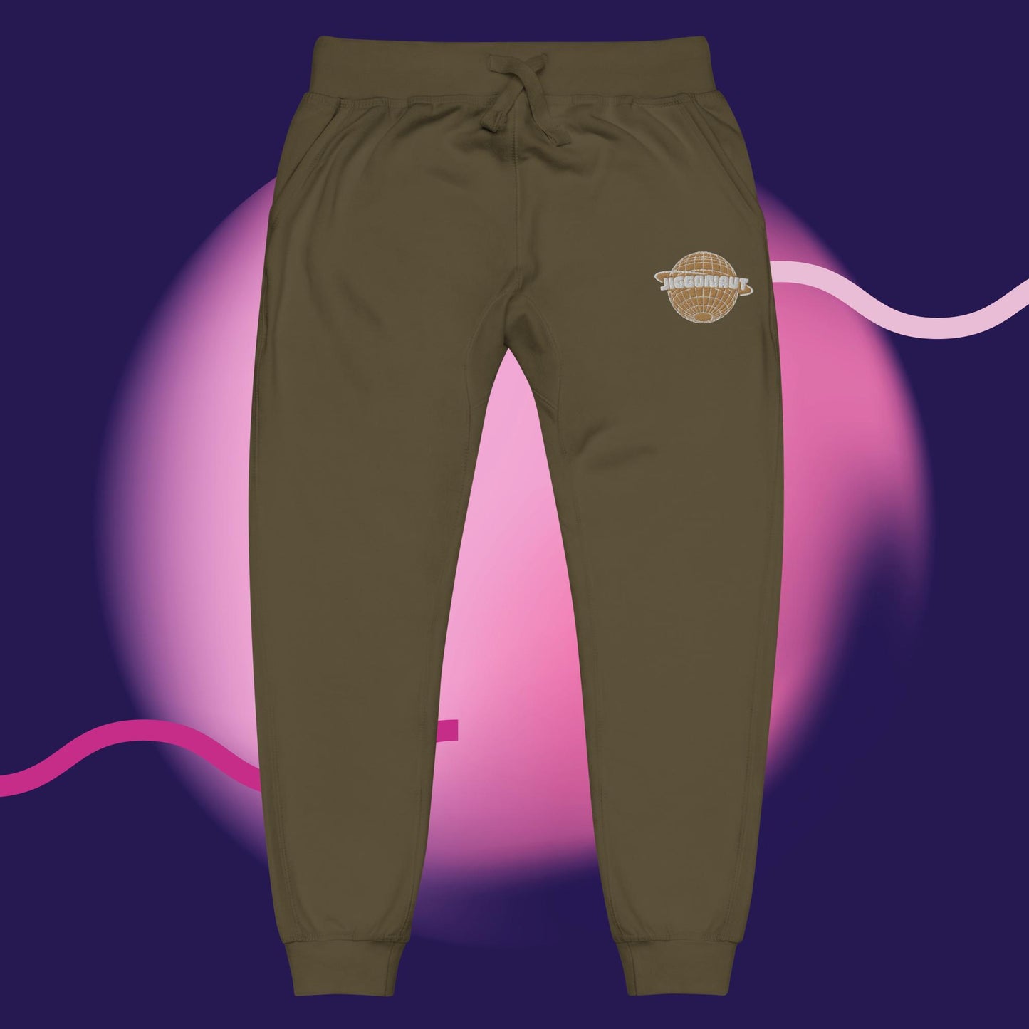 Unisex Jiggonaut Logo Sweatpants Gold