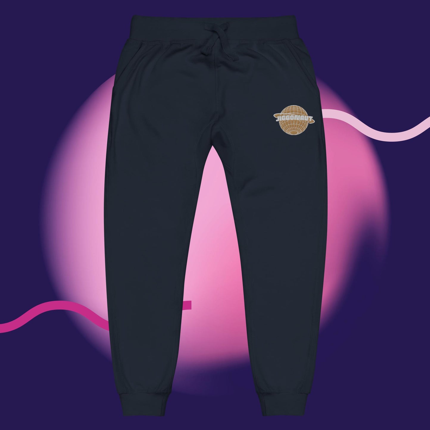 Unisex Jiggonaut Logo Sweatpants Gold