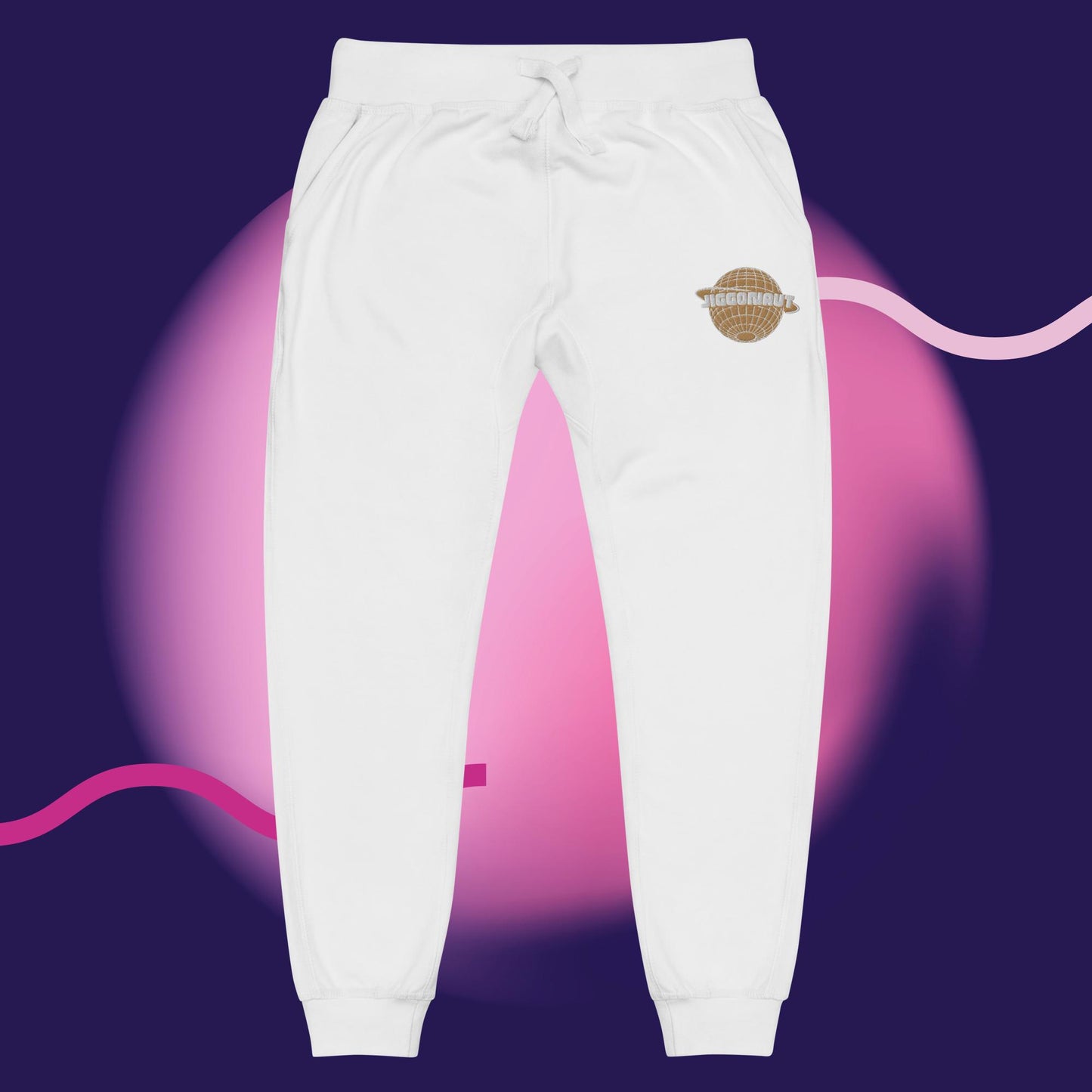 Unisex Jiggonaut Logo Sweatpants Gold