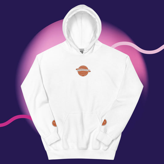 Unisex Jiggonaut Logo Hoodie Orange