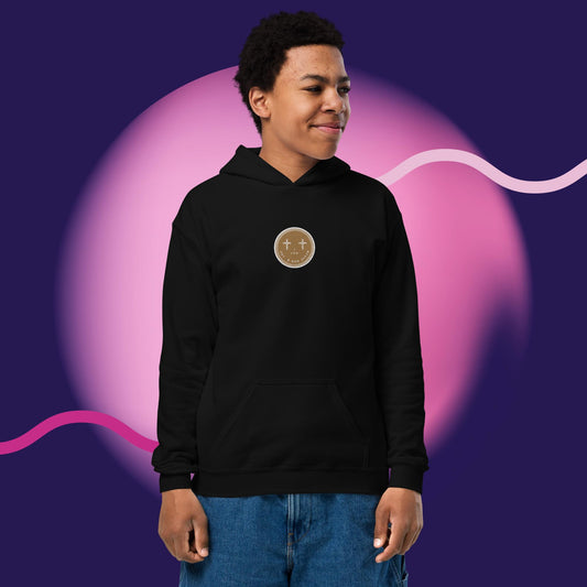 Youth J.I.G.G Logo Gold Hoodie