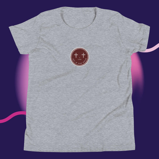 Youth J.I.G.G Logo T-Shirt Maroon