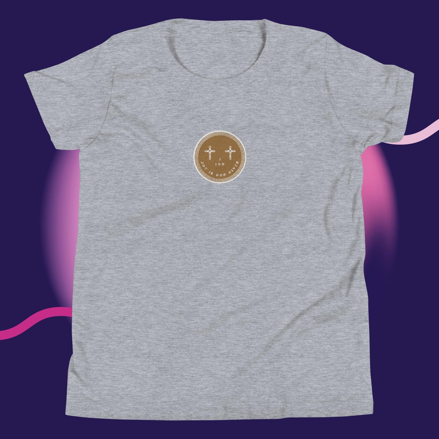 Youth J.I.G.G Logo T-Shirt Gold