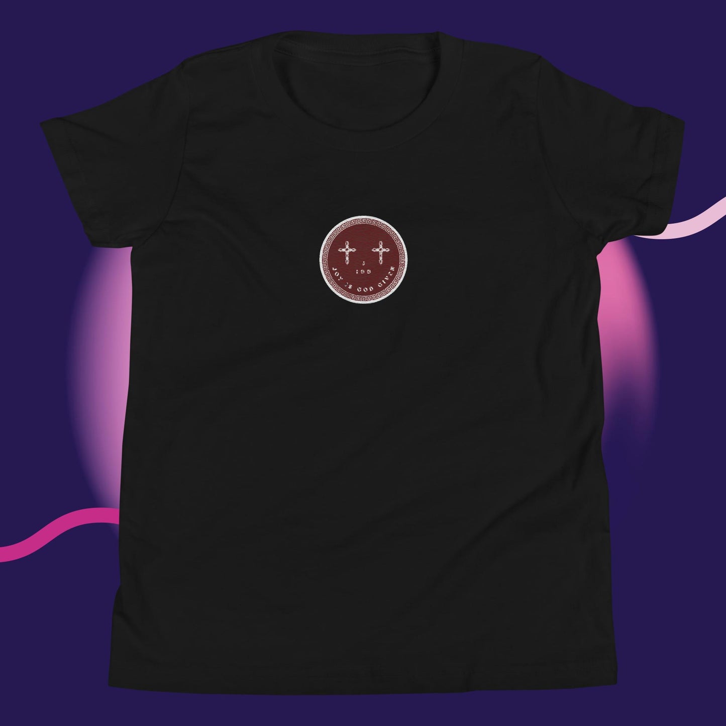 Youth J.I.G.G Logo T-Shirt Maroon