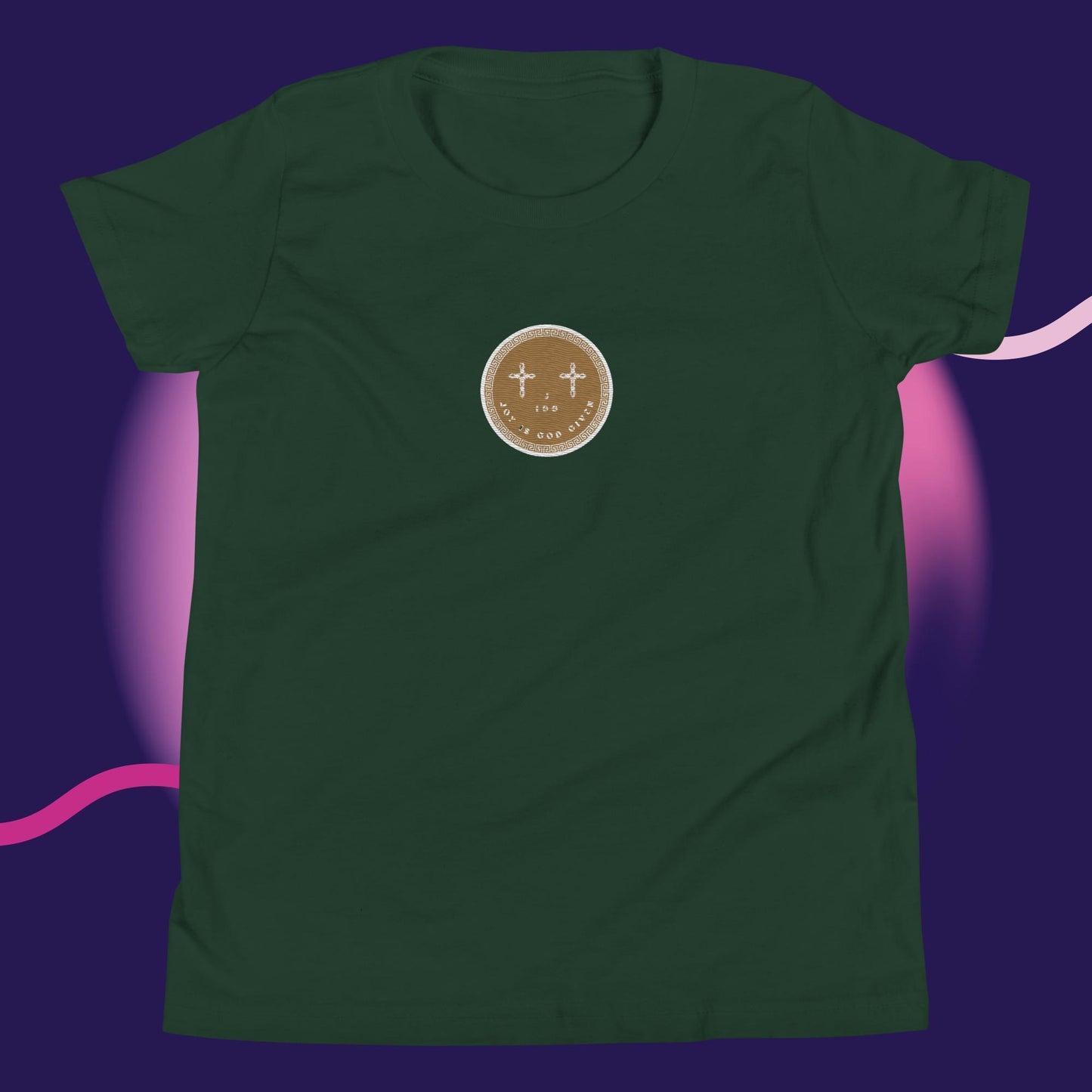 Youth J.I.G.G Logo T-Shirt Gold