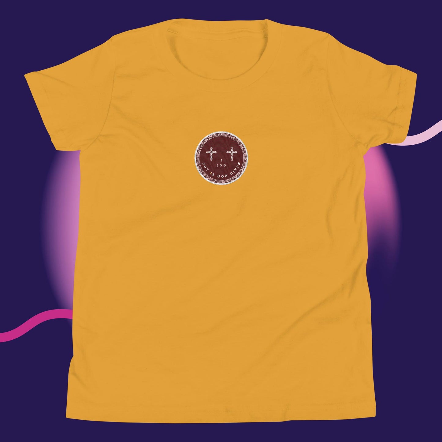 Youth J.I.G.G Logo T-Shirt Maroon