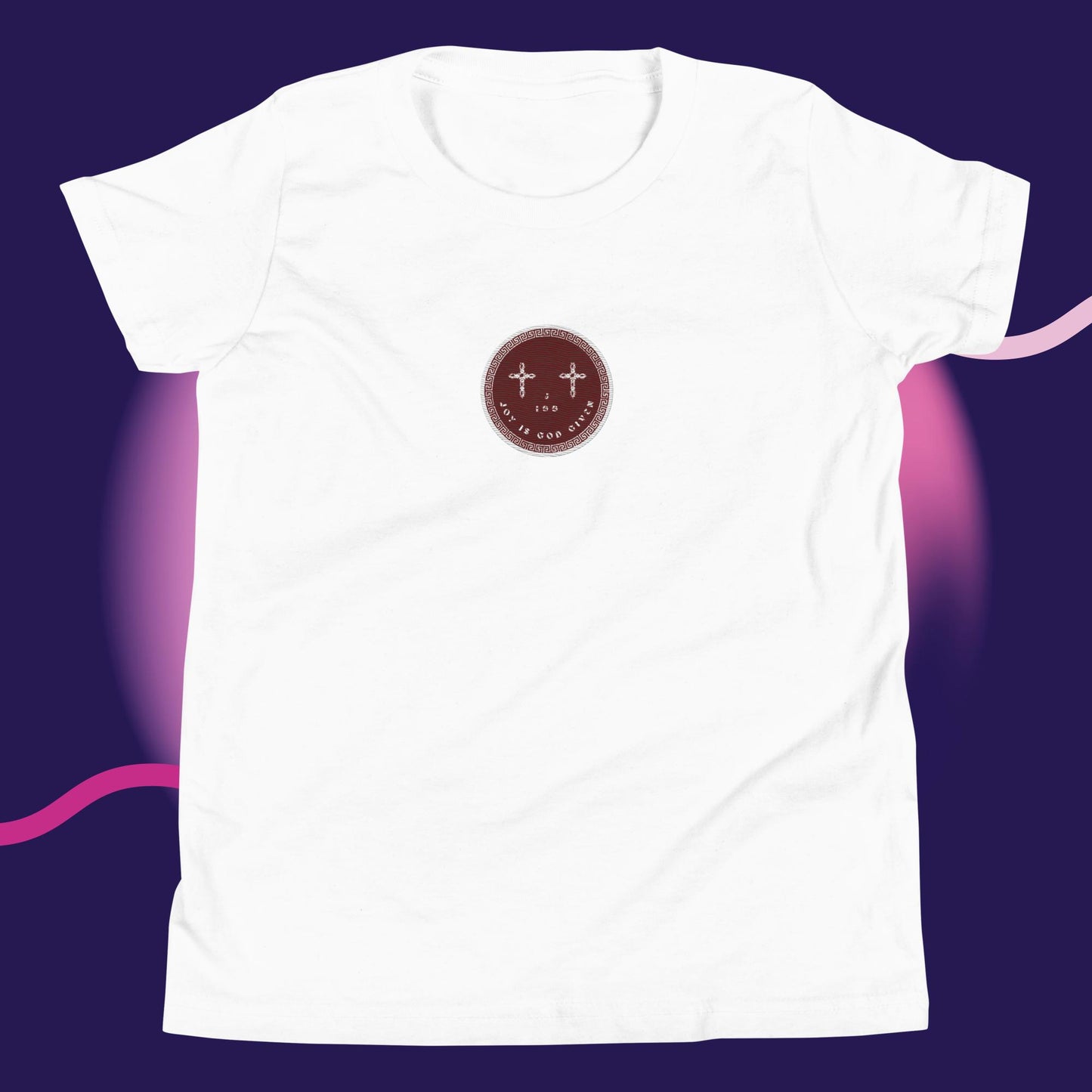 Youth J.I.G.G Logo T-Shirt Maroon