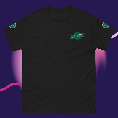 Unisex Jiggy Galaxy Logo T-shirt Kelly Green