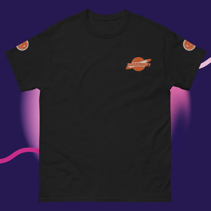 Unisex Jiggy Galaxy Logo T-shirt Orange