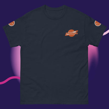 Unisex Jiggy Galaxy Logo T-shirt Orange