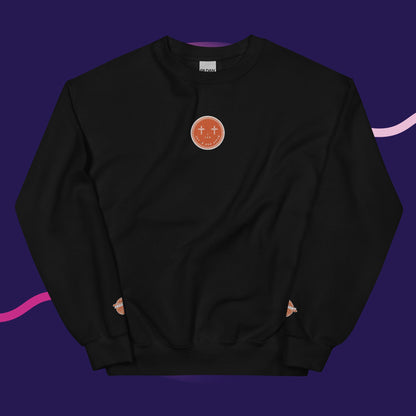 Unisex J.I.G.G Logo Sweatshirt Orange